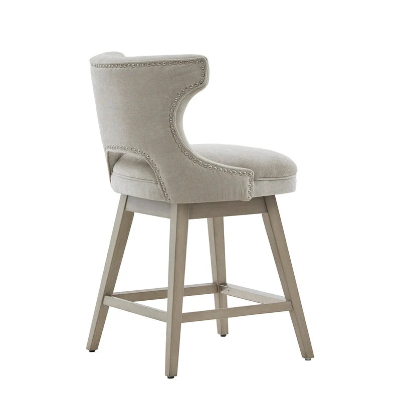 Tabouret de comptoir pivotant à 360 degrés Janet de Madison Park