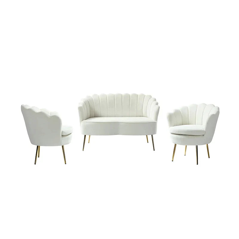 Ensemble de salon 3 pièces Xabier 52 po par HULALA HOME