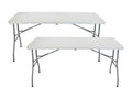 Pack Tables Pliantes - Blanc