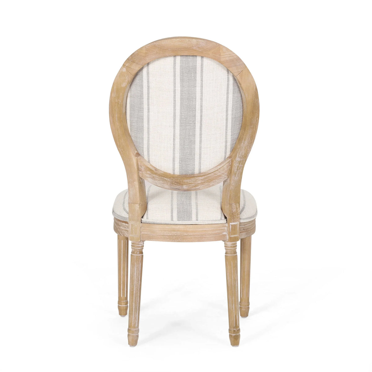 Chaises de salle à manger en tissu de style campagnard français - NH419413