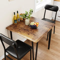 Ensemble table de cuisine et chaises pour salle à manger - 3 pièces