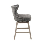 Tabouret de comptoir pivotant à 360 degrés Janet de Madison Park