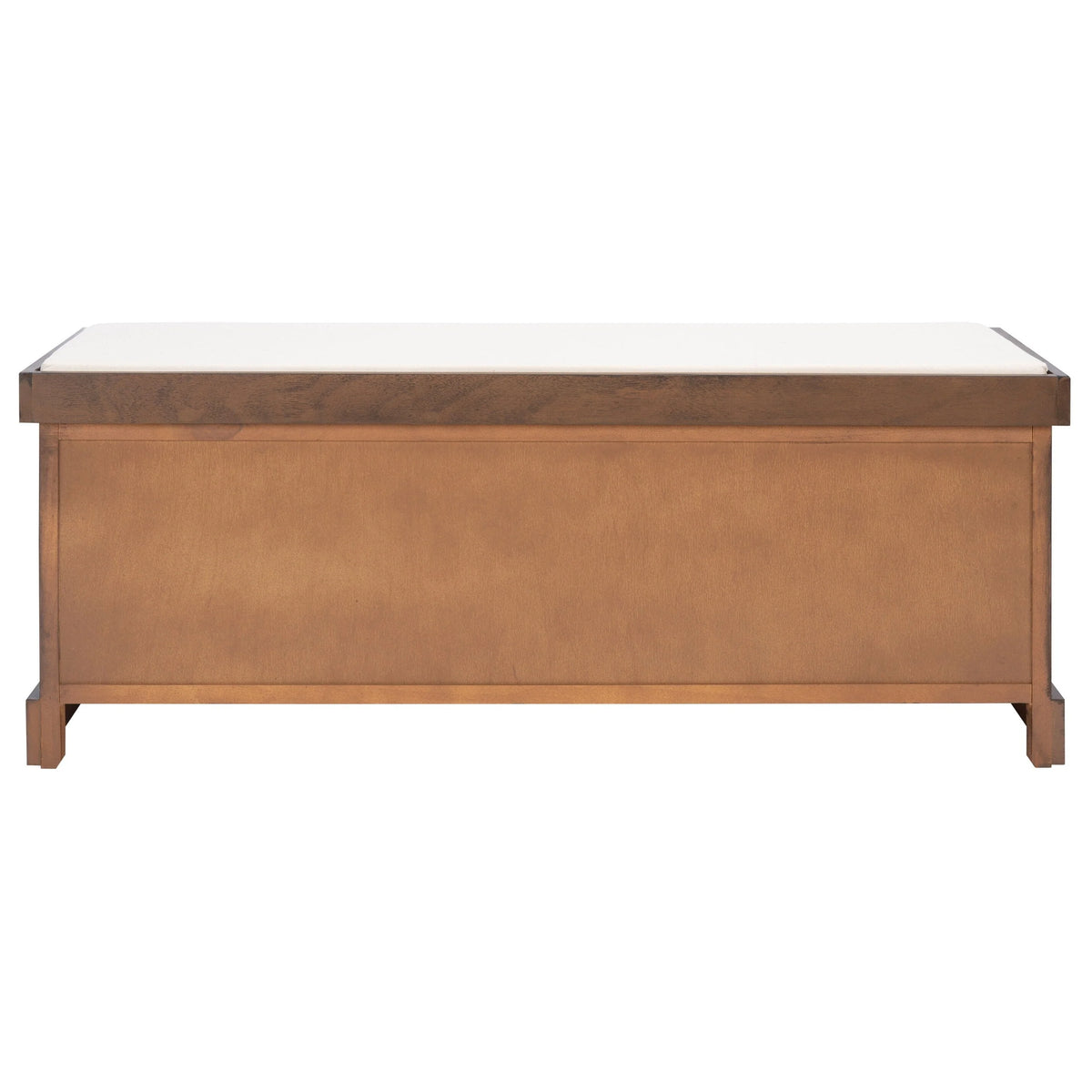 Banc de rangement SAFAVIEH Fiorello 3 tiroirs avec coussin - 47,3 L x 15 P x 19 H - 47Lx15Px19H