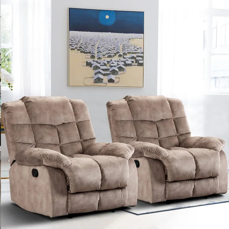 Fauteuil inclinable manuel ergonomique très rembourré