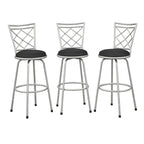 Tabourets Alyssa à hauteur réglable et pivotants Simple Living (lot de 3)