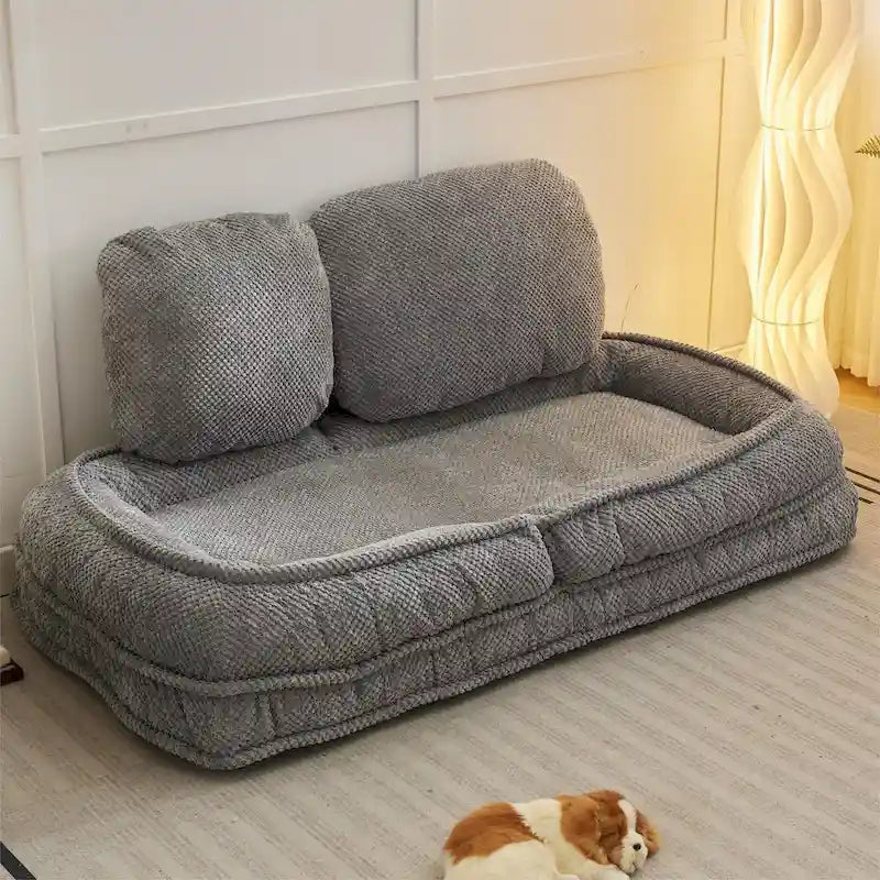 Canapé paresseux, 5 positions réglables, pour s'asseoir, dormir, plier, convient pour la chambre à coucher, le salon