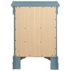 Table de chevet en bois à 3 tiroirs