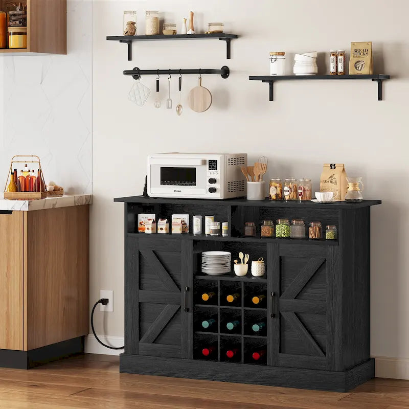 Moasis 52 Buffet Cabinet Meuble de bar à café de ferme