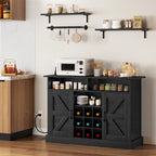 Moasis 52 Buffet Cabinet Meuble de bar à café de ferme