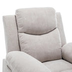 Fauteuil inclinable électrique avec massage et chauffage réglables