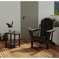 Chaise Adirondack pliante d'extérieur avec porte-gobelet