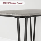 Ensemble table de cuisine et chaises pour salle à manger - 3 pièces