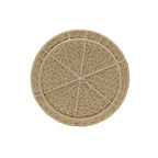 Table d'appoint avec panier de rangement en osier tressé à la main Household Essentials - 17,0 L x 17,0 l x 19,0 H
