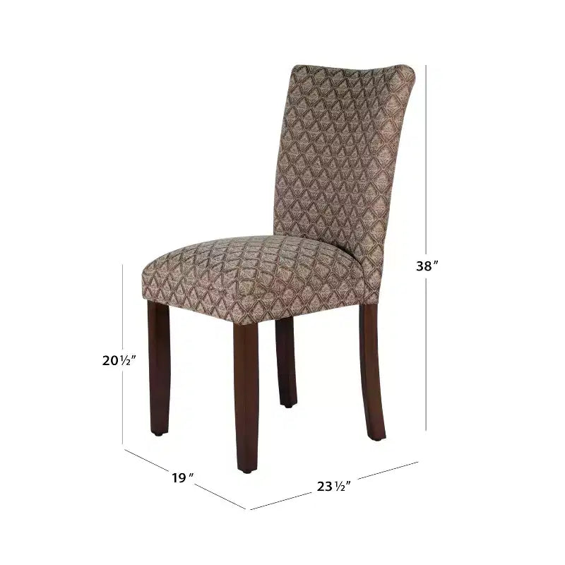 Chaise de salle à manger Parsons - HomePop
