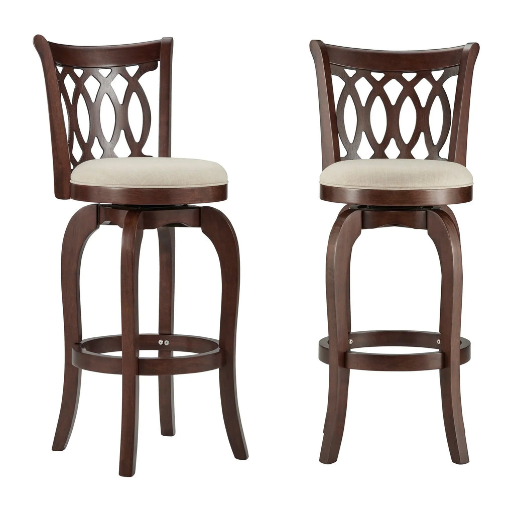 Tabouret de bar pivotant Rovinj Scroll Back