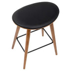 Lot de 2 tabourets de bar à hauteur de comptoir de 66 cm avec similicuir – LumiSource