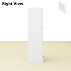 Armoire penderie placard 59L Grande armoire autonome blanche