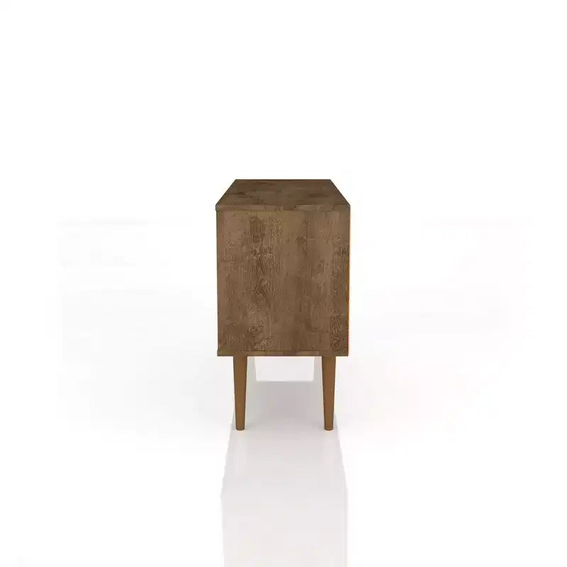 Meuble TV Manhattan Comfort Liberty Mid-Century Modern 2 étagères et 1 porte pour téléviseurs jusqu'à 46 pouces