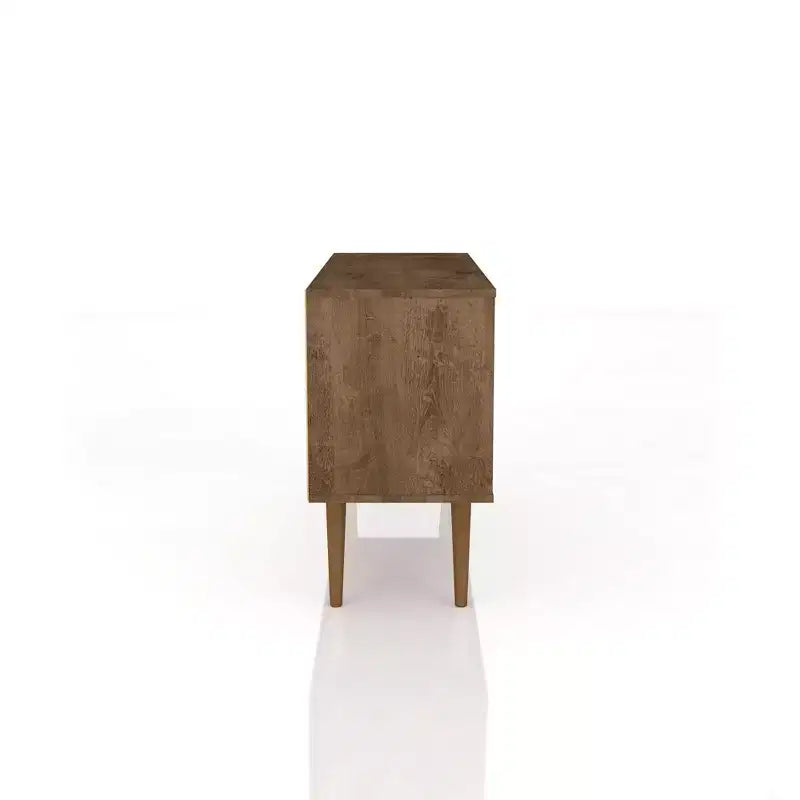 Meuble TV Manhattan Comfort Liberty Mid-Century Modern 2 étagères et 1 porte pour téléviseurs jusqu'à 46 pouces