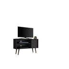 Meuble TV Manhattan Comfort Liberty Mid-Century Modern 2 étagères et 1 porte pour téléviseurs jusqu'à 46 pouces