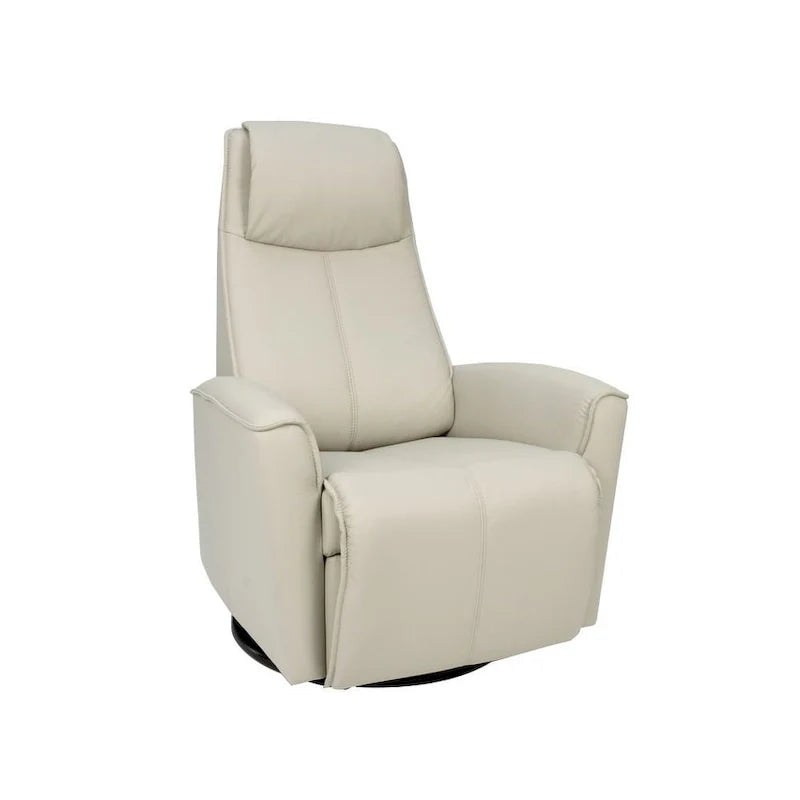 Fauteuil inclinable pivotant en cuir Fjords Urban