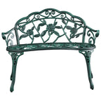 Banc extérieur en métal Yaheetech Banc de jardin de parc - N/A