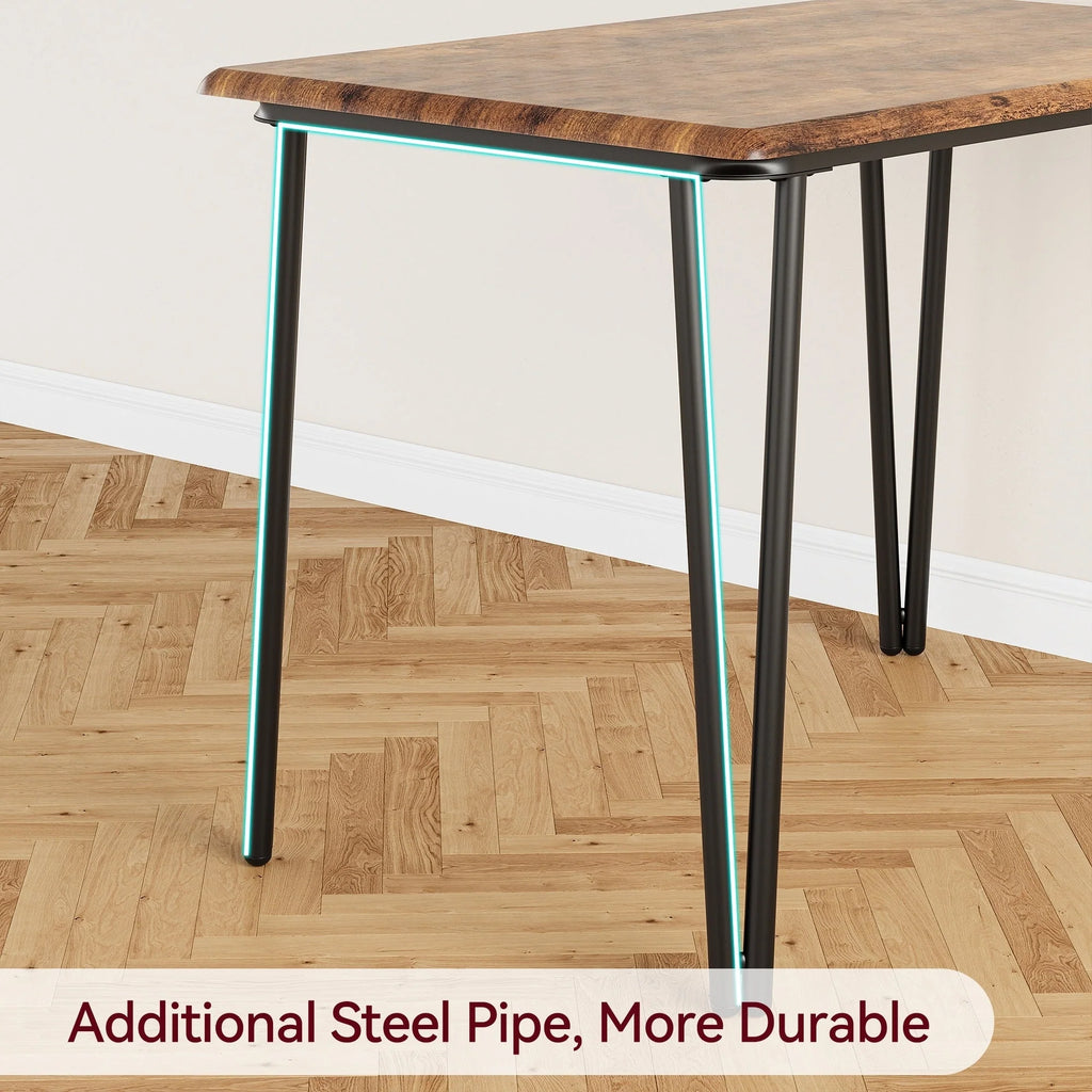 Ensemble table de cuisine et chaises pour salle à manger - 3 pièces