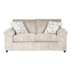 Ensemble canapé et causeuse en velours côtelé à grosses côtes Nason de Roundhill Furniture
