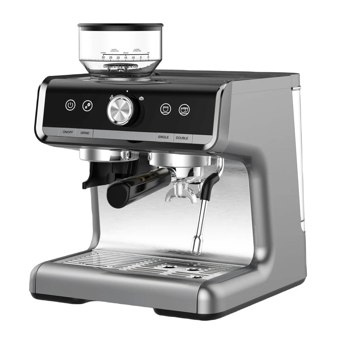Machine à café expresso, avec moulin, réservoir d'eau de 2,8 L