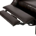Fauteuil inclinable en cuir reconstitué Walter Brown par Christopher Knight Home
