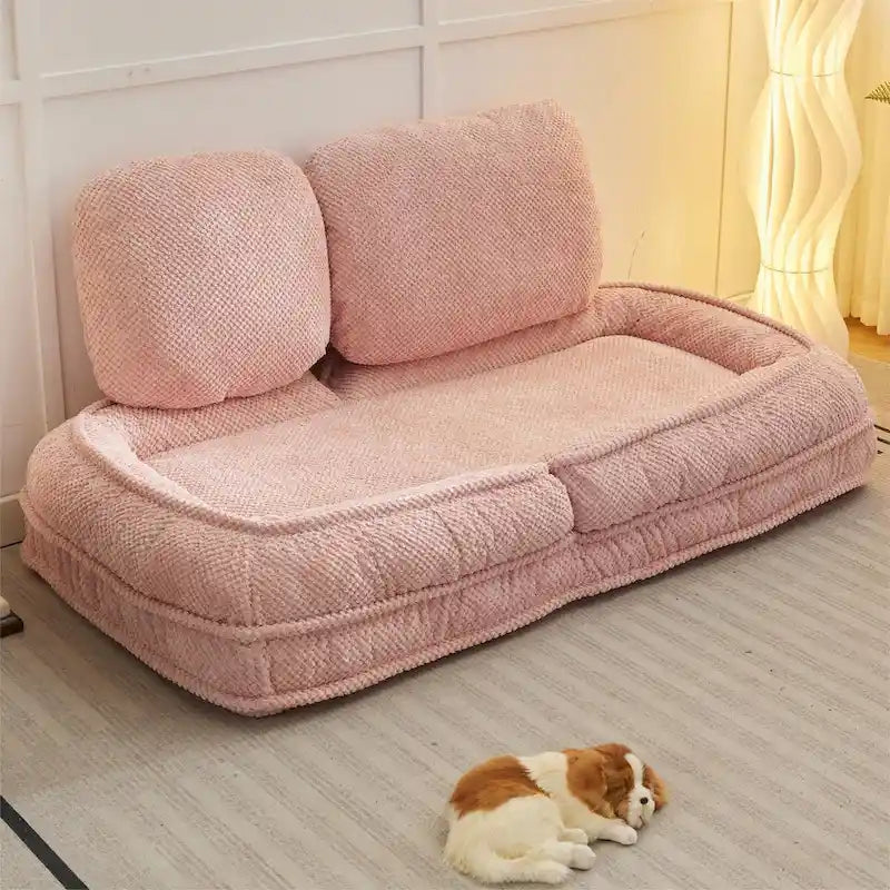 Canapé paresseux, 5 positions réglables, pour s'asseoir, dormir, plier, convient pour la chambre à coucher, le salon