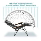Fauteuil de relaxation zéro gravité XL surdimensionné rembourré avec accoudoirs plus larges et porte-gobelet réglable - N/A