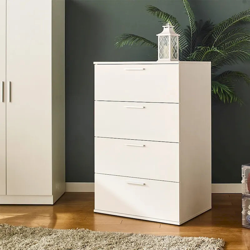 Commode Oliver Farmhouse Jumbo à quatre tiroirs