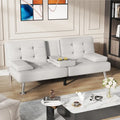 Canapé Futon Convertible Homall avec Porte-gobelets et Oreillers
