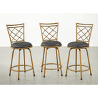 Tabourets Alyssa à hauteur réglable et pivotants Simple Living (lot de 3)
