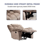 Fauteuil inclinable manuel ergonomique très rembourré
