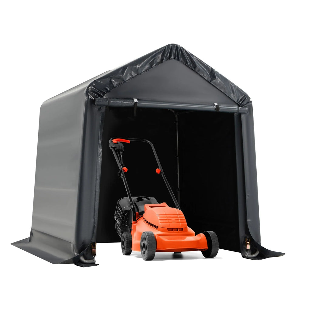 Abri de rangement extérieur et abri de voiture : abri portable pour vélos, motos et rangement de jardin