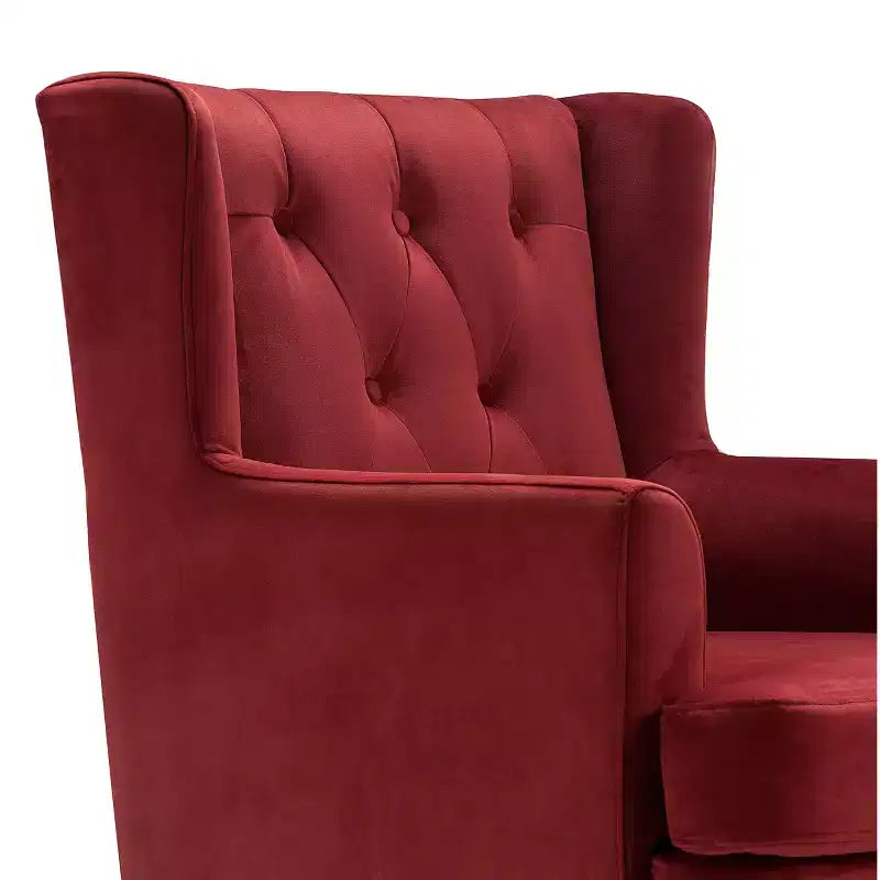 Fauteuil d'appoint capitonné Celeste - Adore Dcor
