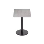 Plateau de table rectangulaire en stratifié de 61 x 76 cm avec base de table ronde de 46 cm de hauteur de Flash Furniture