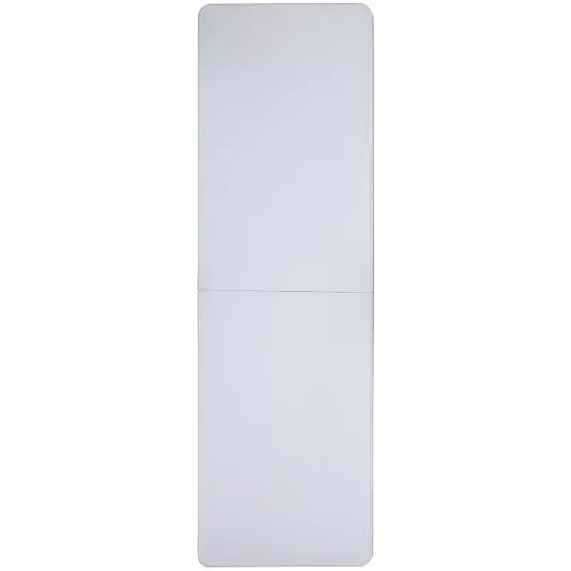 Table de banquet et d'événement pliable Flash Furniture en plastique blanc granit de 2,4 mètres de hauteur réglable avec poignée de transport