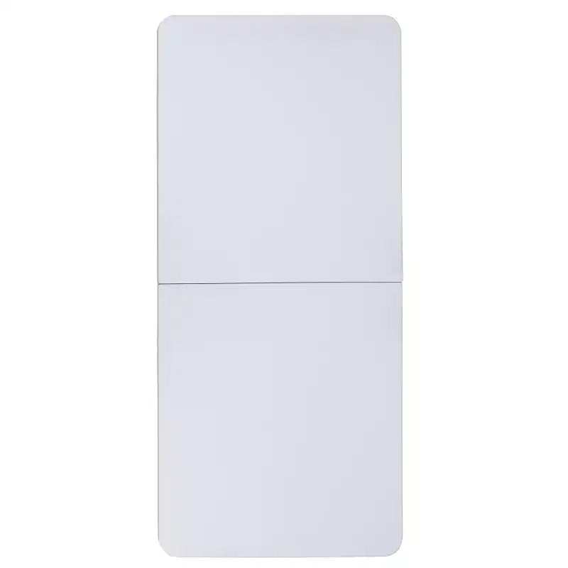 Table pliante de banquet et d'événement Flash Furniture Kathryn, réglable en hauteur de 1,50 m, en plastique blanc granit, avec poignée de transport