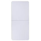 Table pliante de banquet et d'événement Flash Furniture Kathryn, réglable en hauteur de 1,50 m, en plastique blanc granit, avec poignée de transport