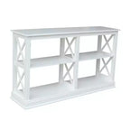 Console de service avec étagères Hampton – International Concepts