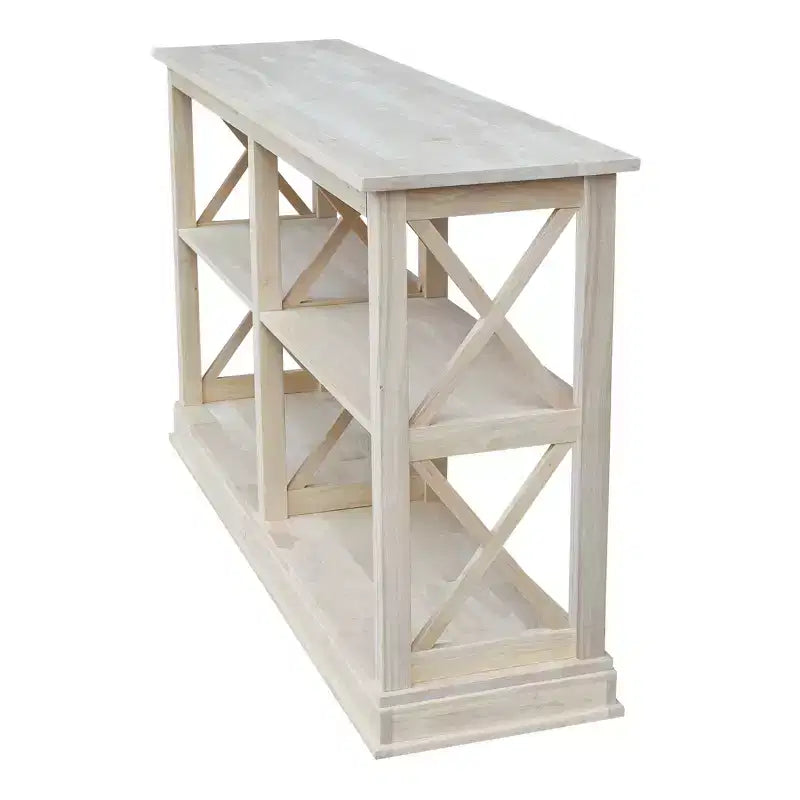 Console de service avec étagères Hampton – International Concepts