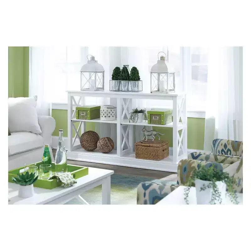 Console de service avec étagères Hampton – International Concepts