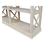 Console de service avec étagères Hampton – International Concepts
