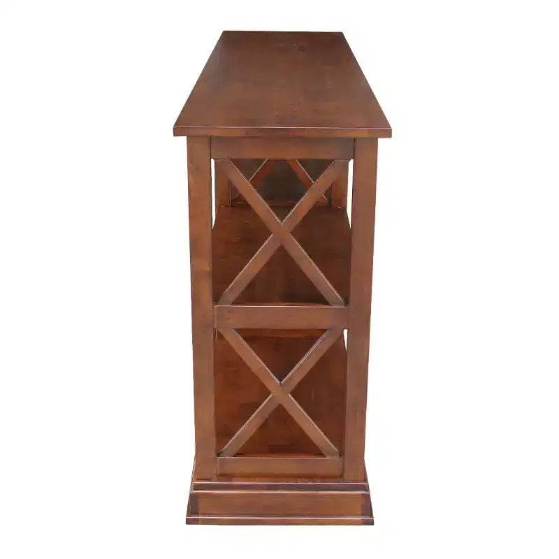 Console de service avec étagères Hampton – International Concepts