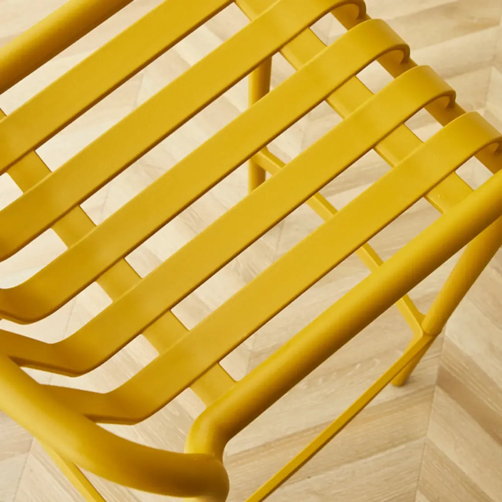 Tabouret de Bar Minimaliste en Plastique pour Intérieur Extérieur