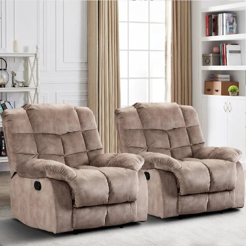 Fauteuil inclinable manuel ergonomique très rembourré
