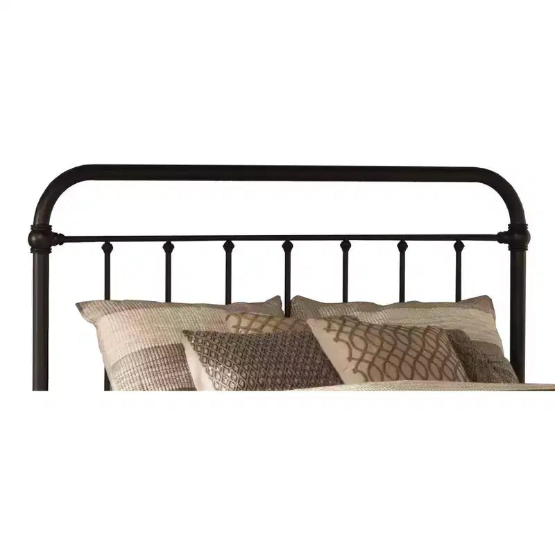 Kirkland Headboard with Frame Included Bronze - Hillsdale Furniture